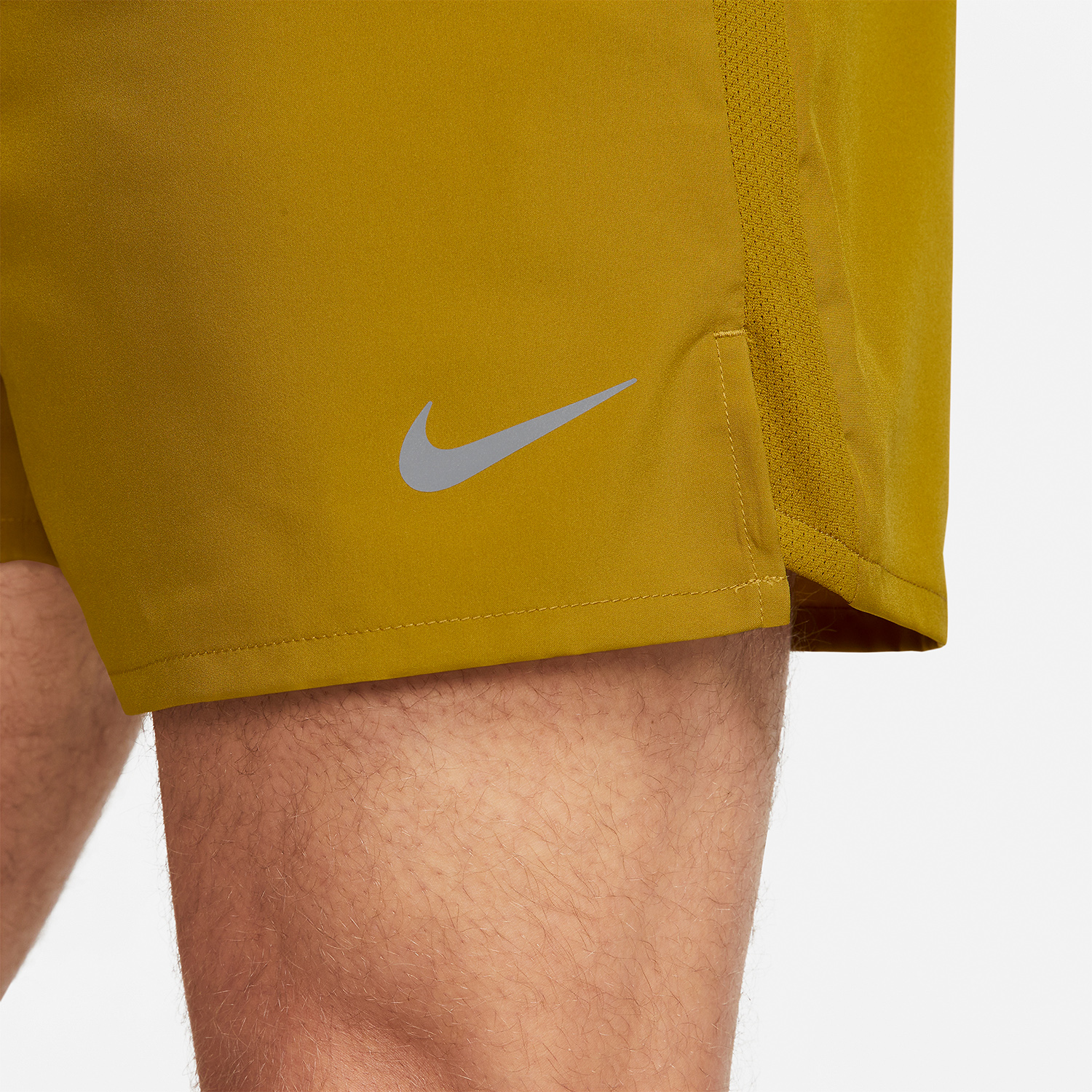 Nike Challenger 5in Men's Running Shorts Bronzine/Black