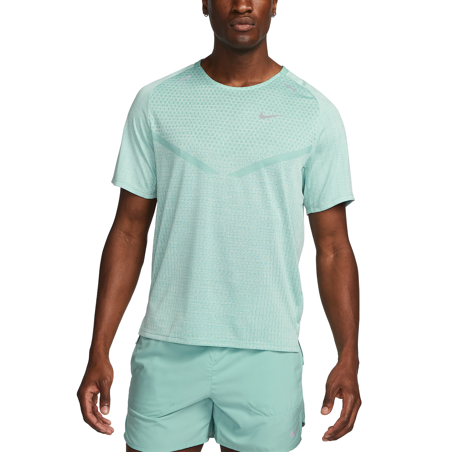 Nike Dri-FIT ADV Techknit Ultra Maglietta - Mineral/Jade Ice/Reflective Silver