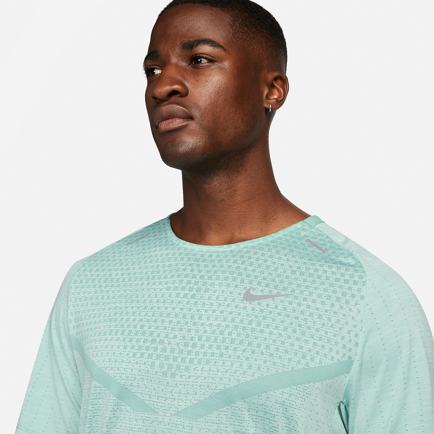 Nike Dri-FIT ADV Techknit Ultra Camiseta - Mineral/Jade Ice/Reflective Silver