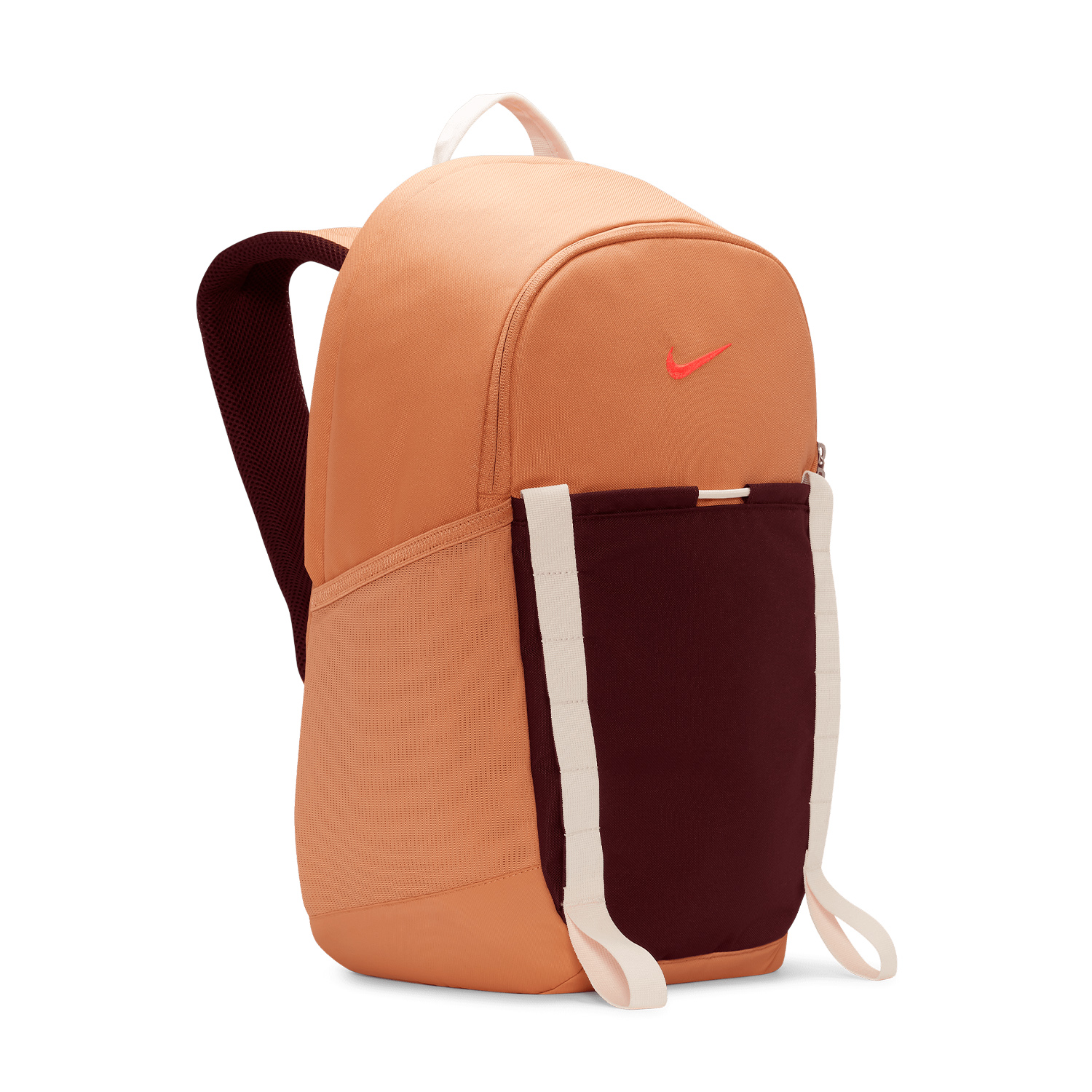 Nike Dri-FIT Hike Backpack - Amber Brown/Night Maroon/Bright Crimson
