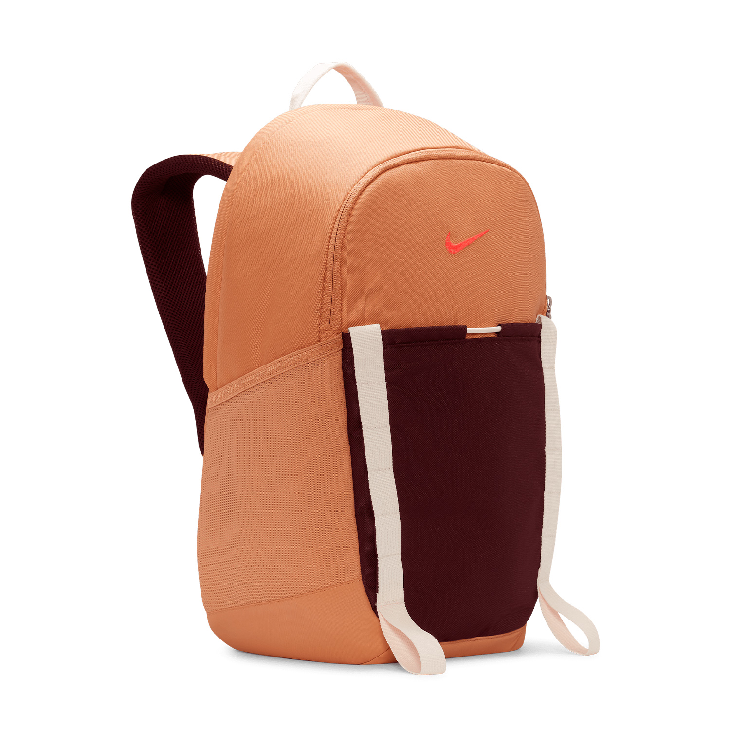 Nike Dri-FIT Hike Mochila - Amber Brown/Night Maroon/Bright Crimson