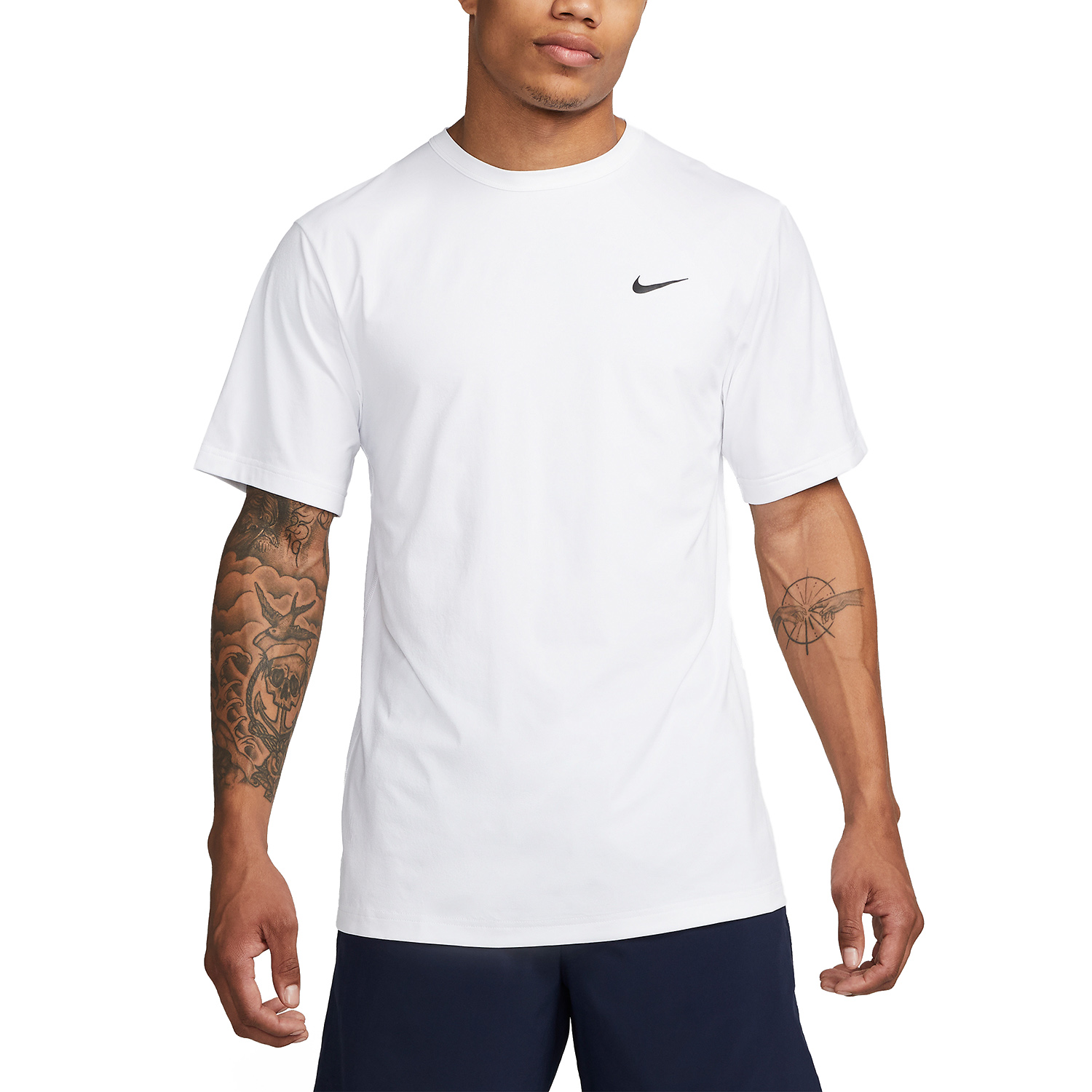 Nike Dri-FIT Hyverse Maglietta - White/Black