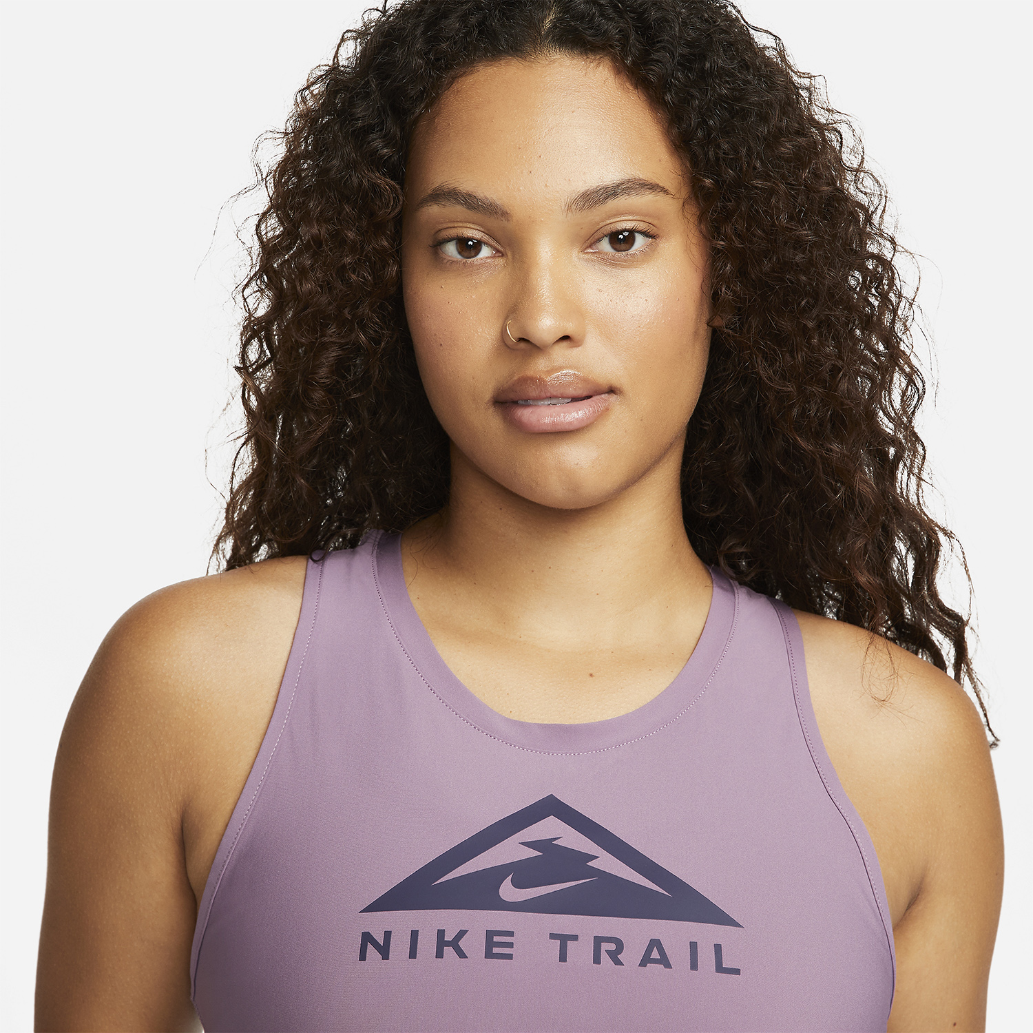 Nike Dri-FIT Logo Top - Violet Dust/Purple Ink