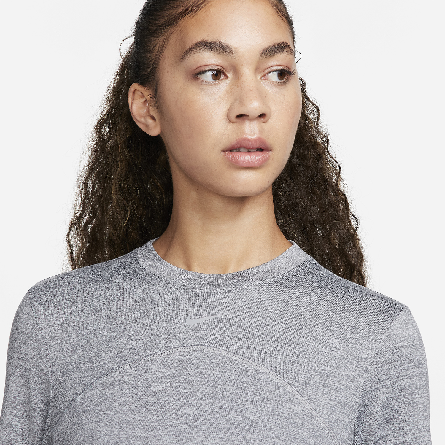 Nike Dri-FIT Swift Element UV Shirt - Smoke Grey/Reflective Silver