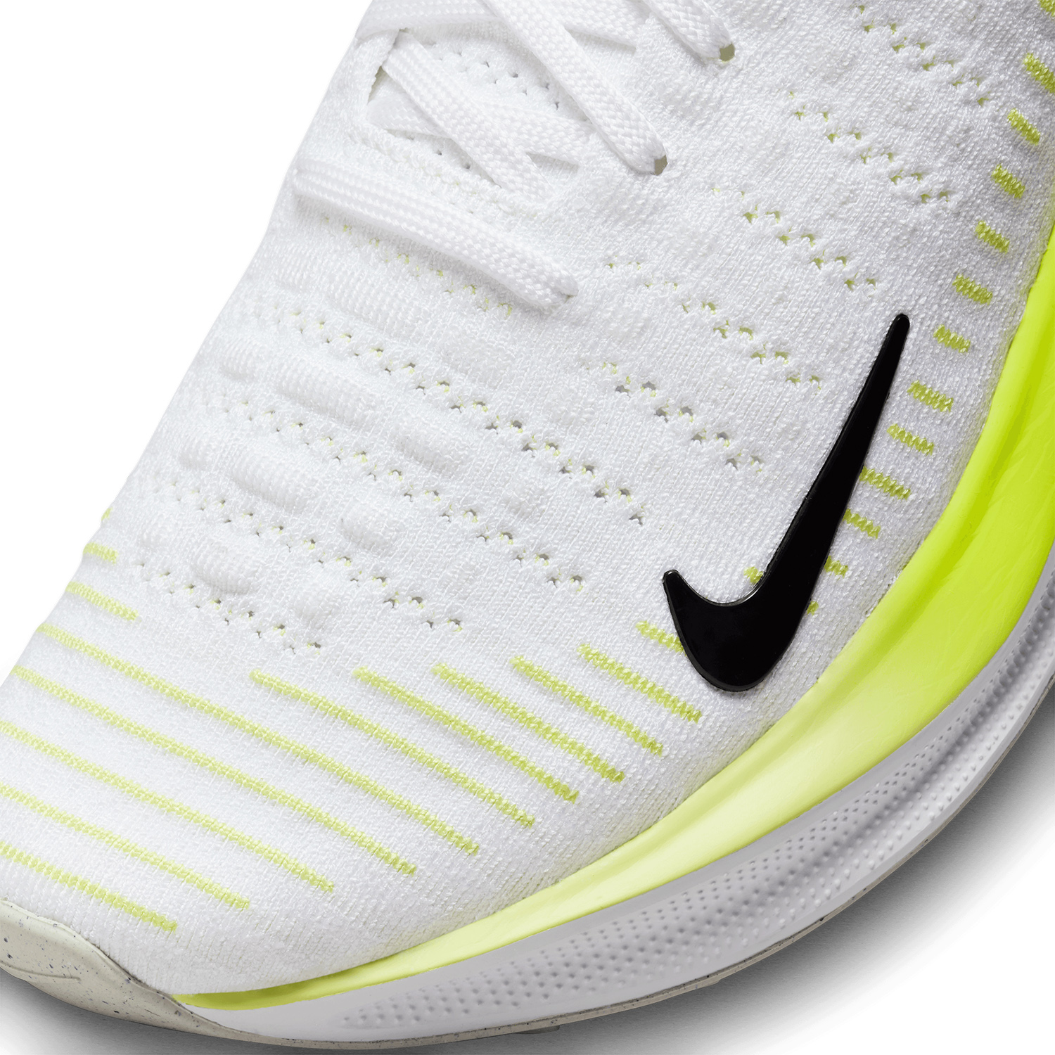 Nike InfinityRN 4 Men's Running Shoes - White/Black