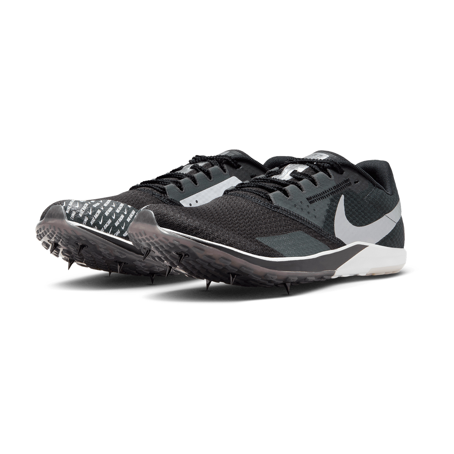 Nike Zoom Rival XC 6 - Black/Metallic Silver/Dark Smoke Grey