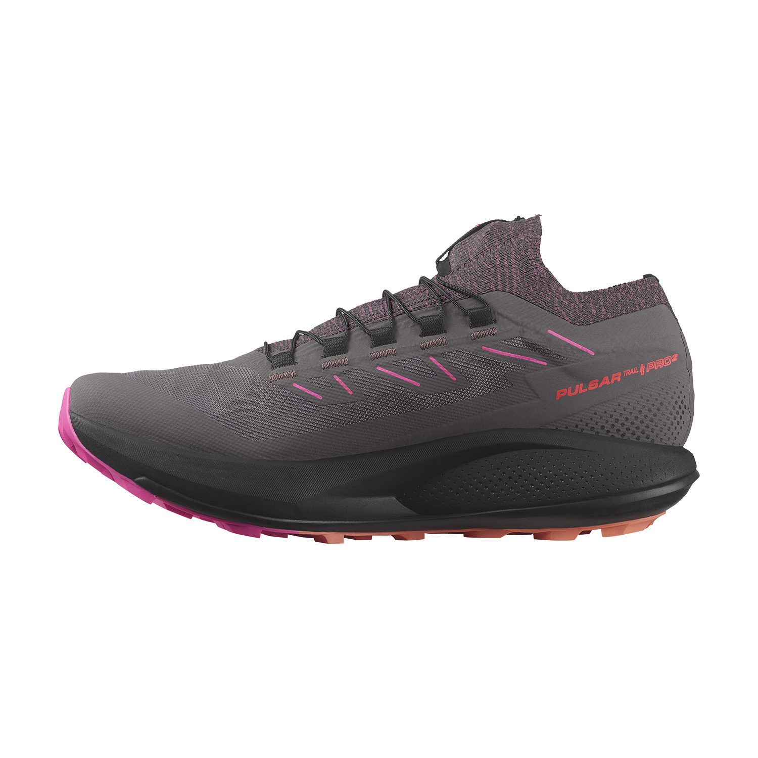 Salomon Pulsar Trail Pro 2 - Plum Kitten/Black/Pink Glo