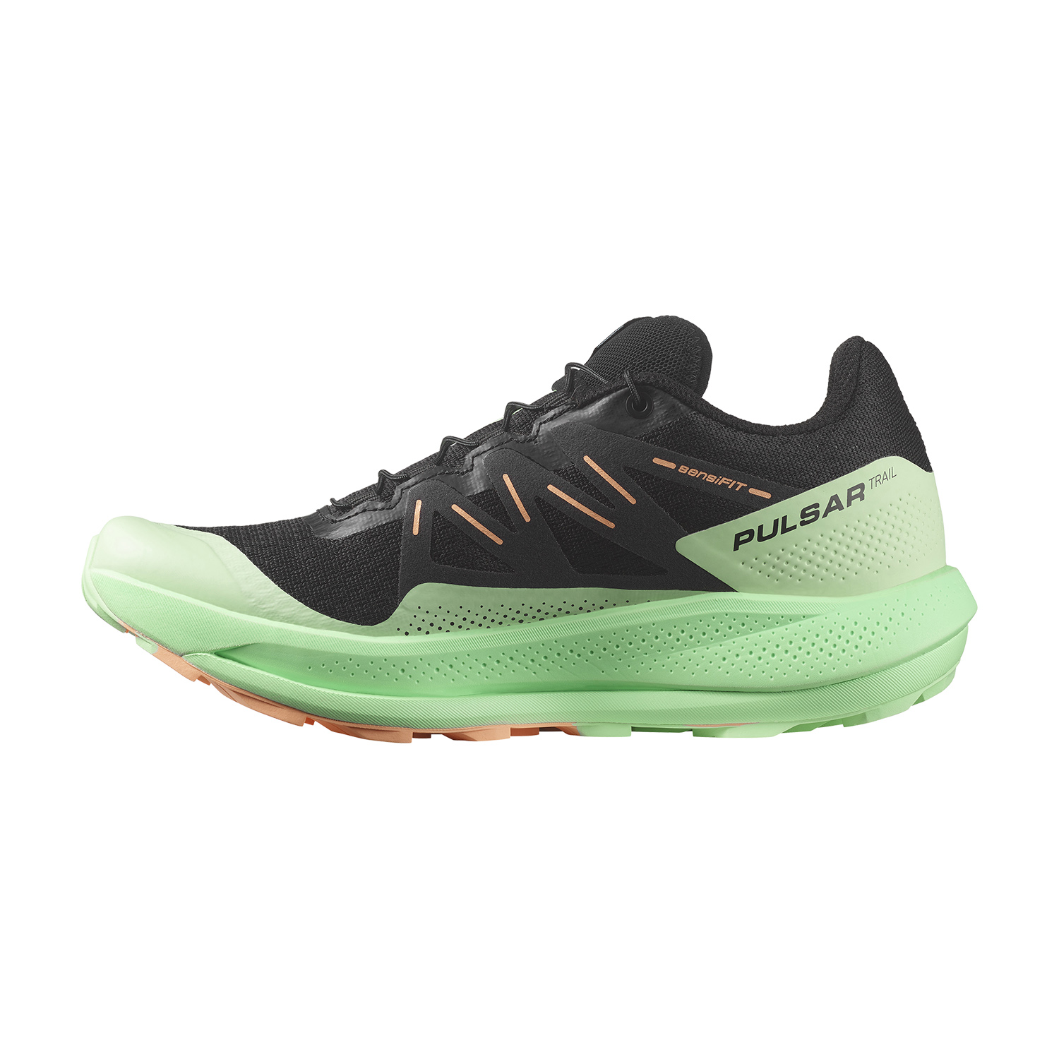 Salomon Pulsar Trail - Black/Green Ash/Cantaloupe