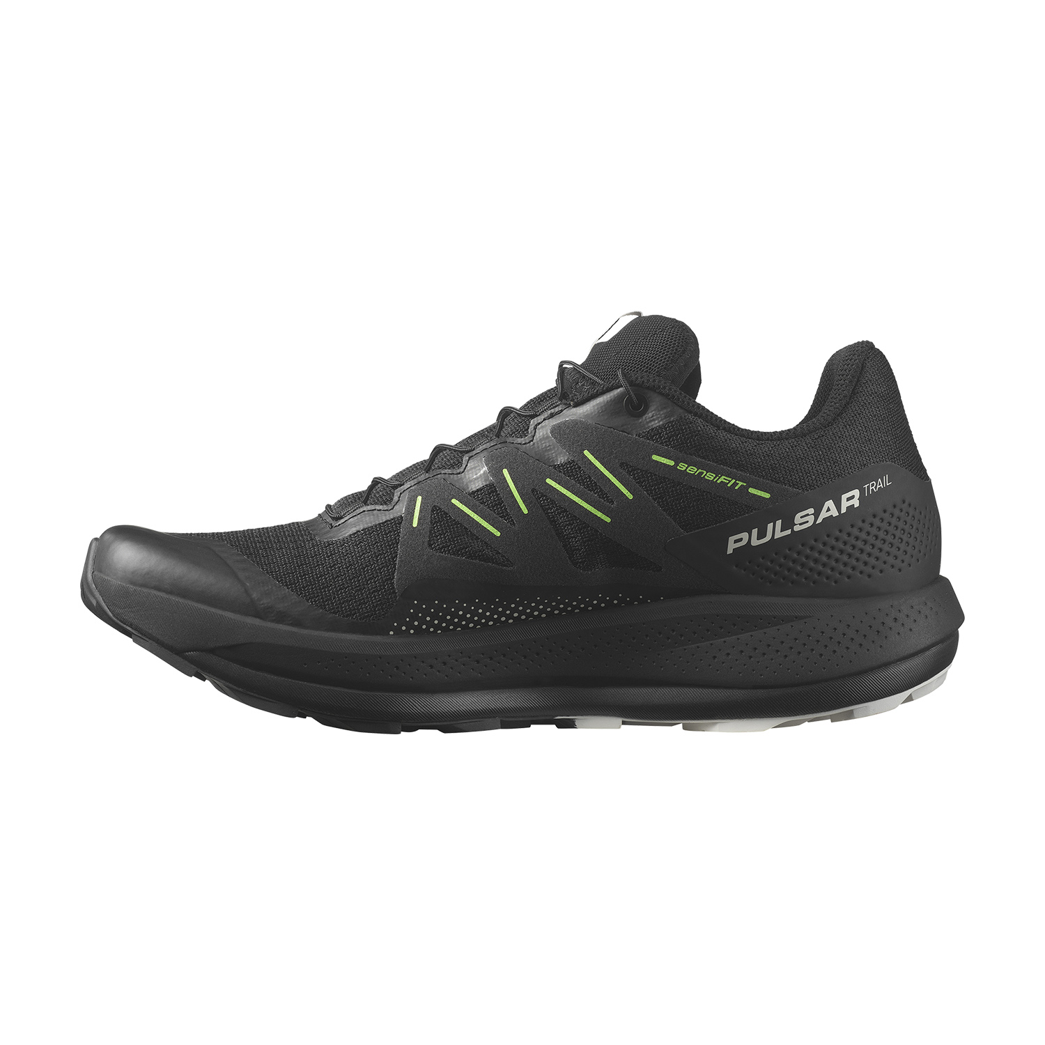 Salomon Pulsar Trail - Black/Green Gecko