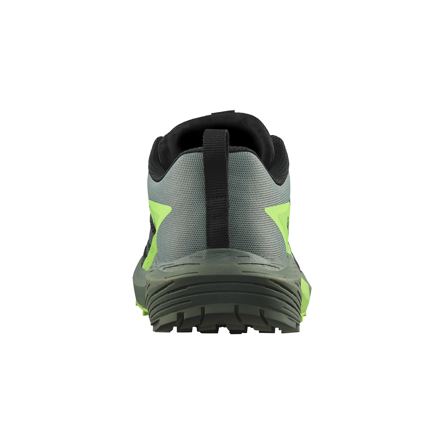 Salomon Sense Ride 5 - Black/Laurel Wreath/Green Gecko