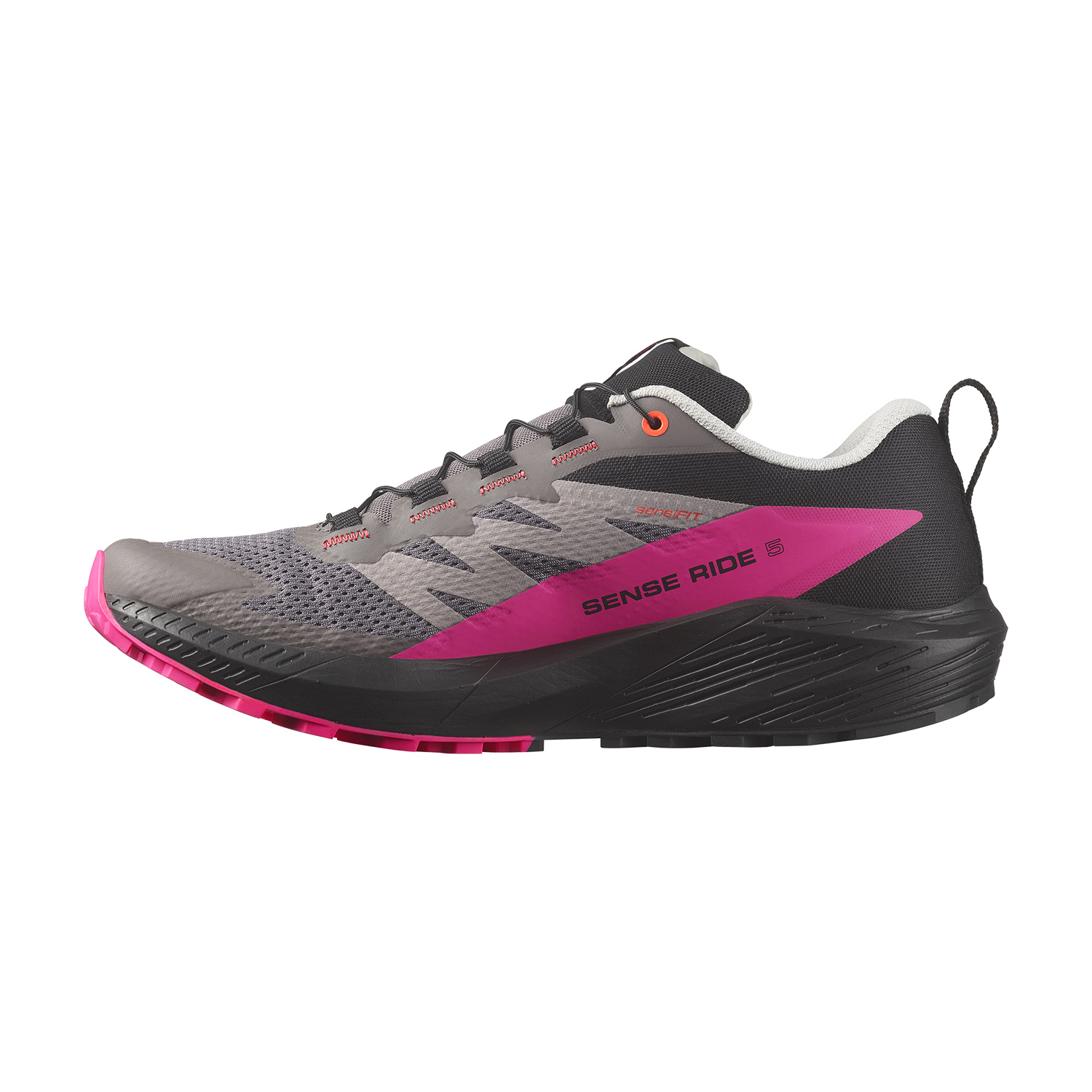 Salomon Sense Ride 5 - Plum Kitten/Black/Pink Glo