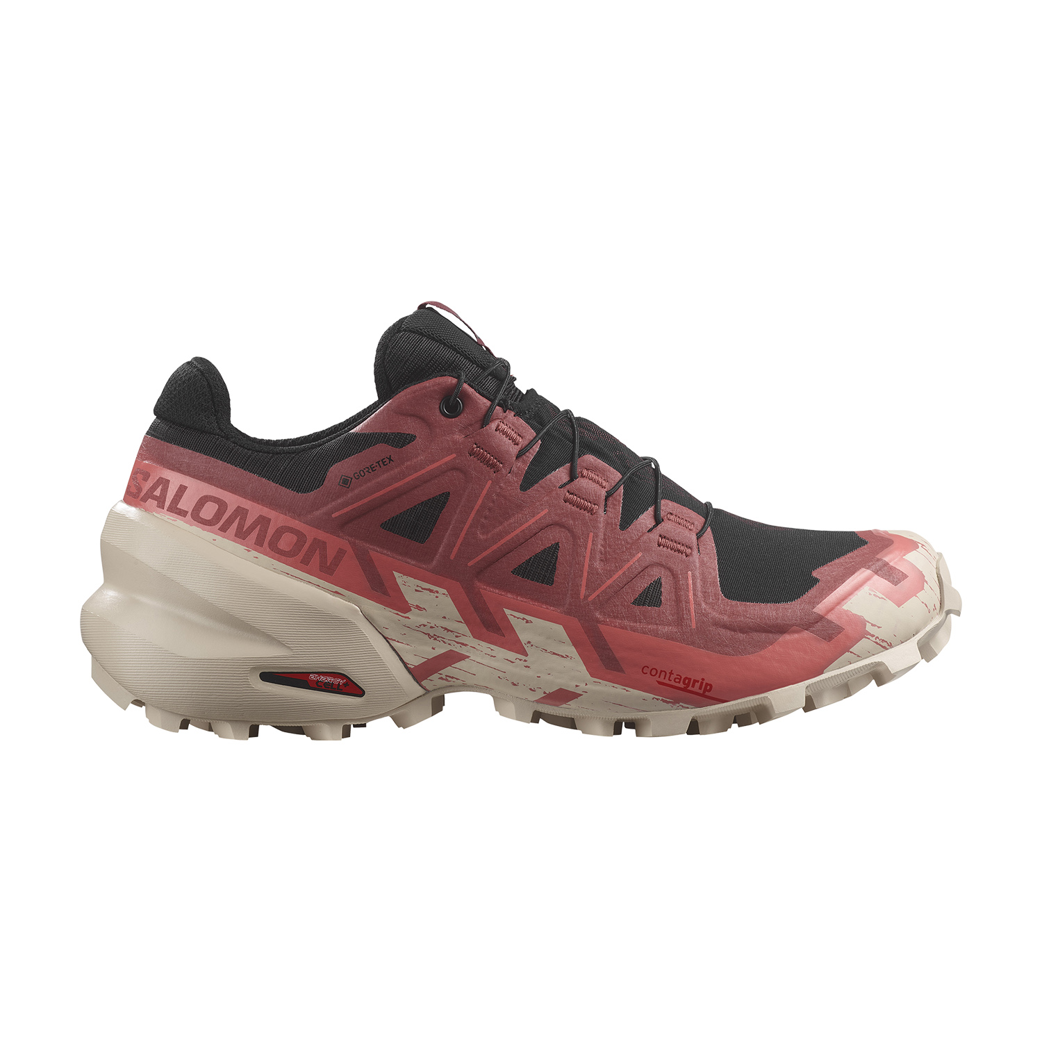 Salomon Speedcross 6 GTX - Black/Cow Hide/Faded Rose