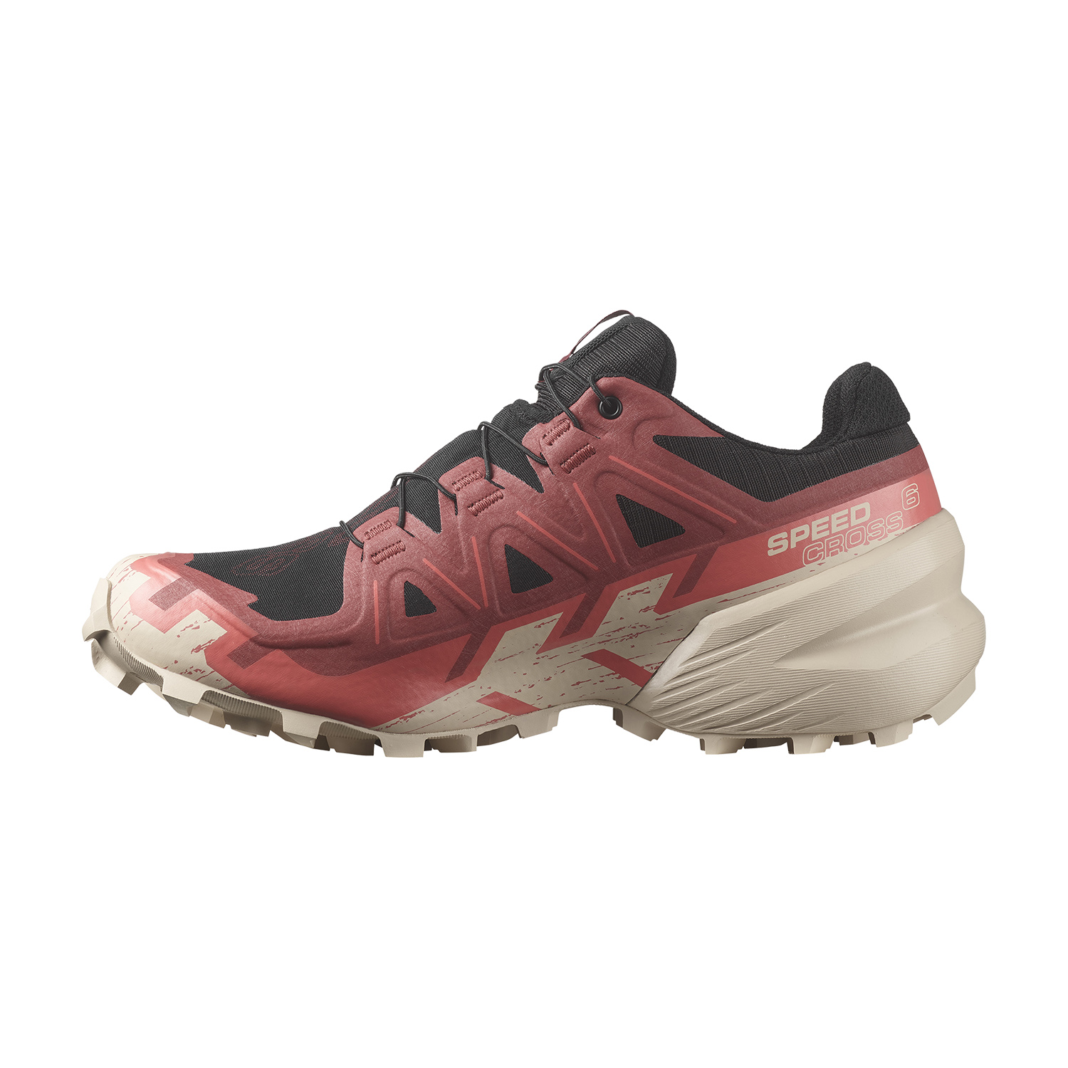 Salomon Speedcross 6 GTX - Black/Cow Hide/Faded Rose