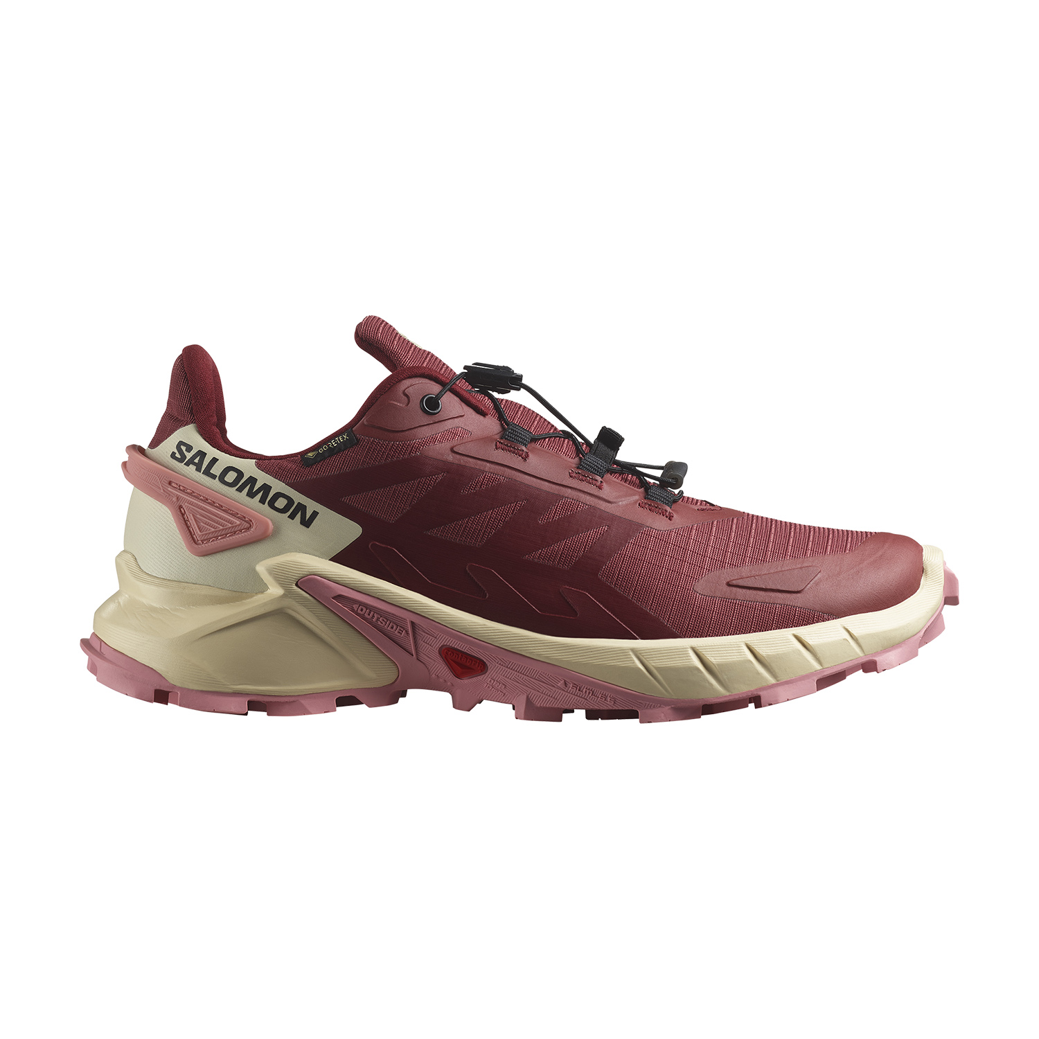 Salomon Supercross 4 GTX - Cow Hide/Syrah/Blush