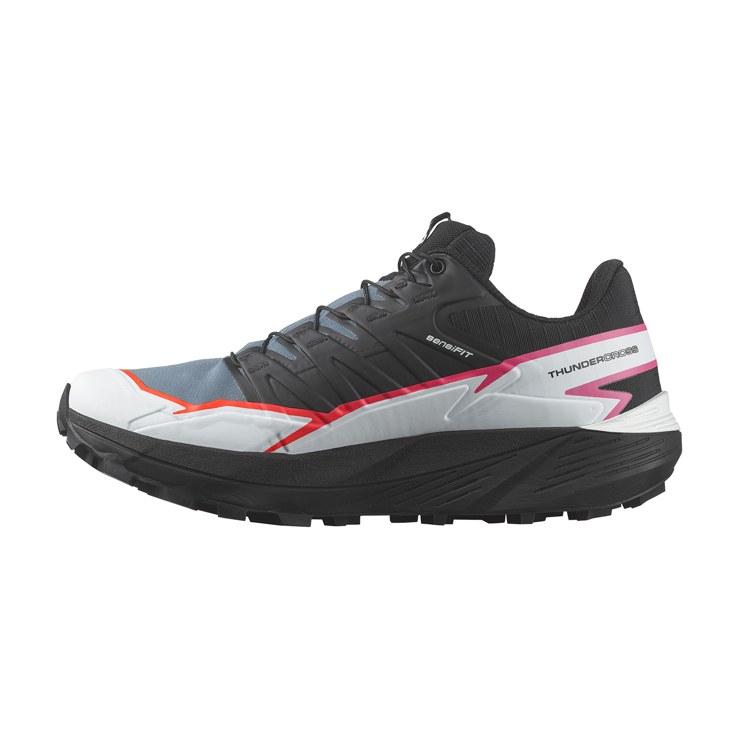 Salomon Thundercross - Black/Bering Sea/Pink Glo