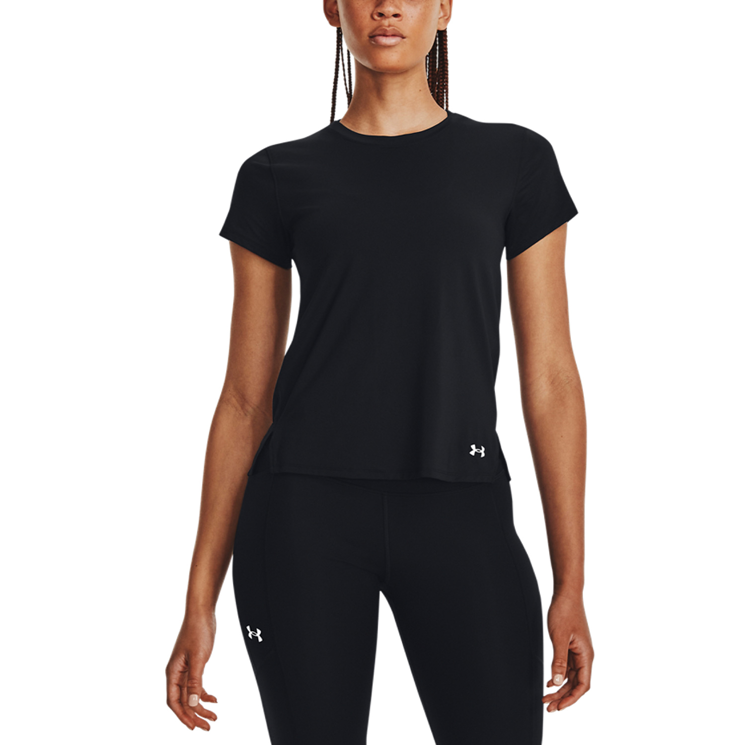 Under Armour Iso-Chill Laser Camiseta - Black/Reflective