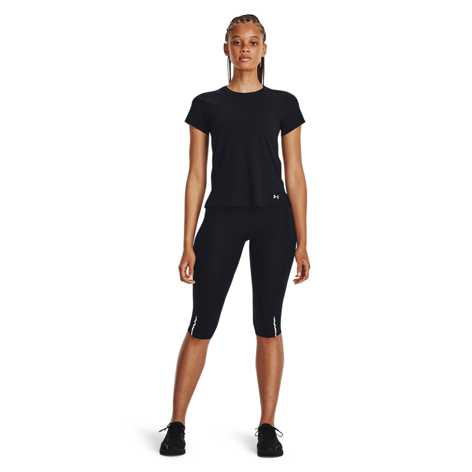 Under Armour Iso-Chill Laser T-Shirt - Black/Reflective