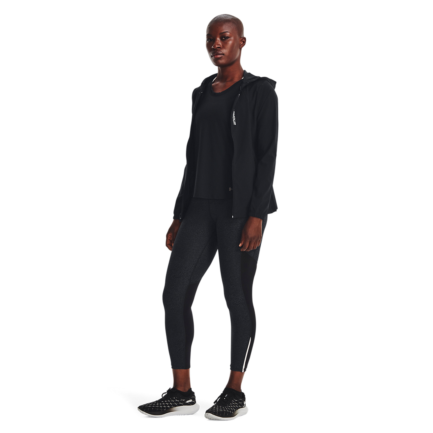 Under Armour Outrun The Storm Chaqueta de Running Mujer - Black