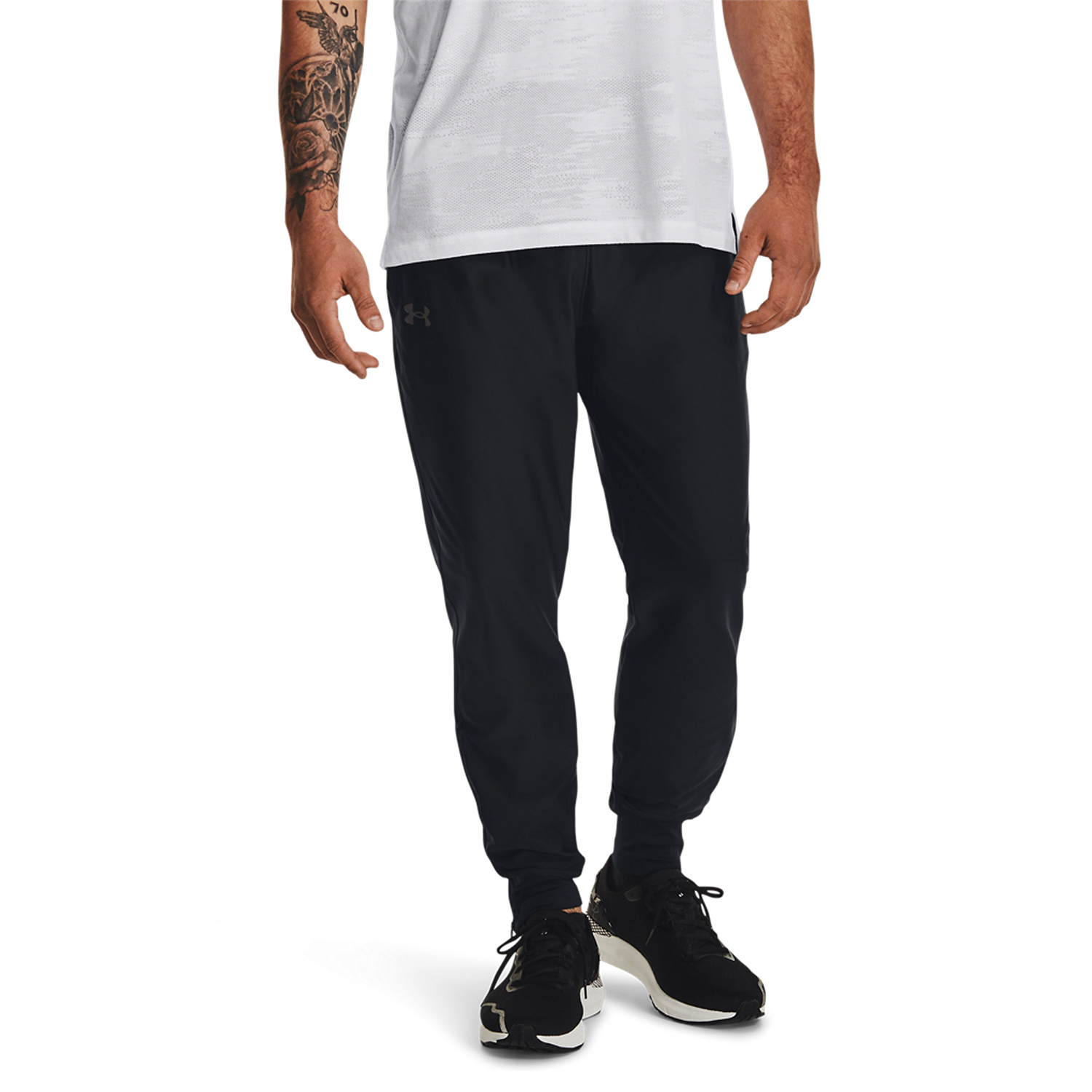 Under Armour Qualifier Pantalones Running Hombre Black