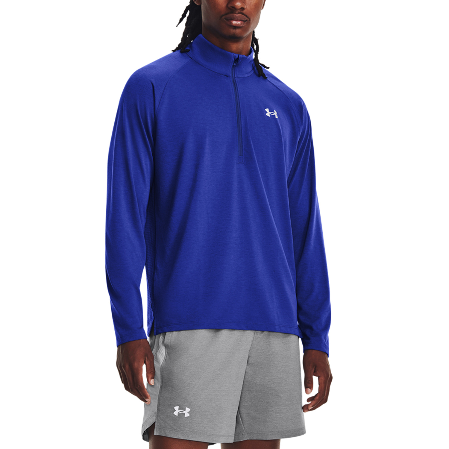 Under Armour Streaker Half Zip Camisa - Team Royal