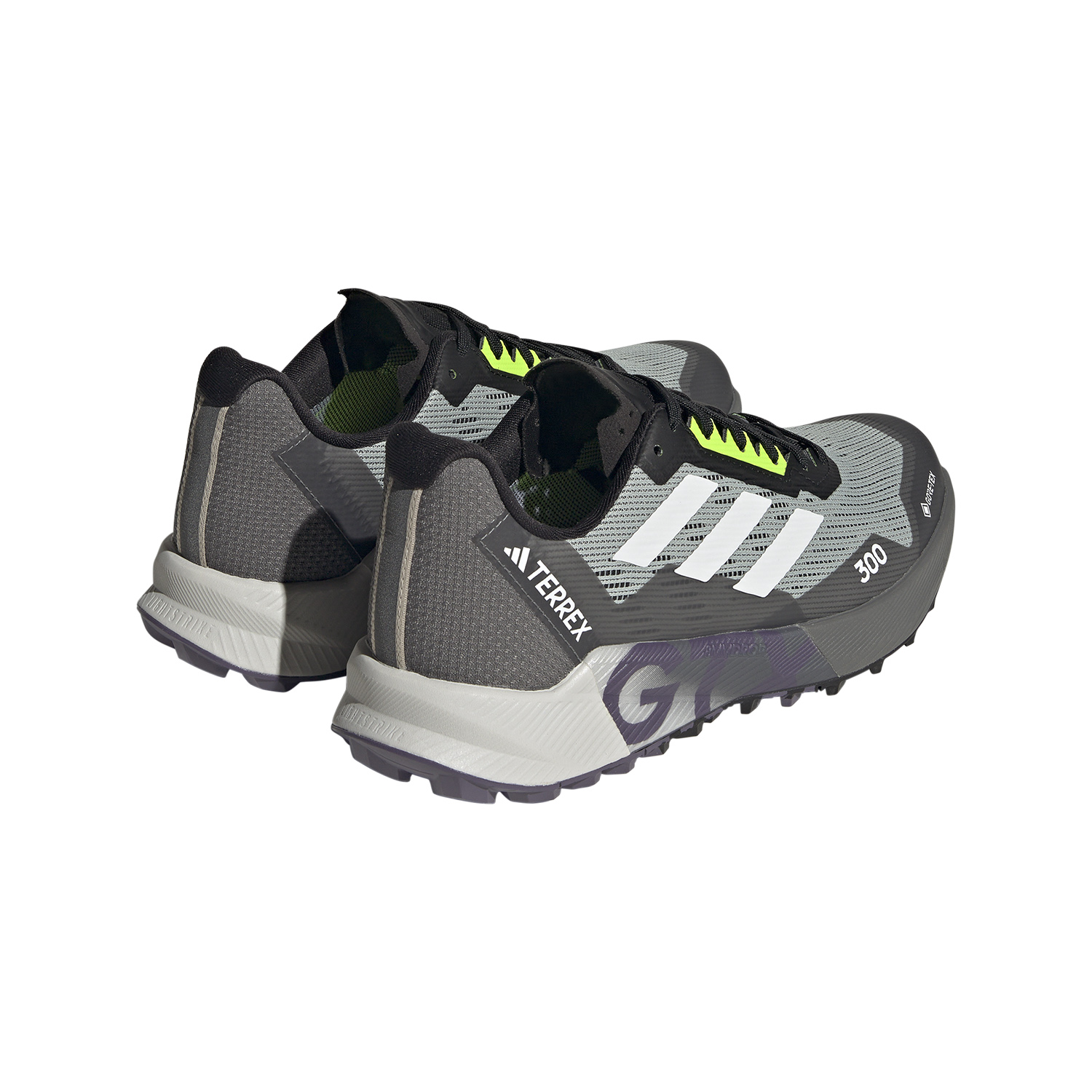 adidas Terrex Agravic Flow 2 GTX - Wonder Silver/Crystal White/Lucid Lemon