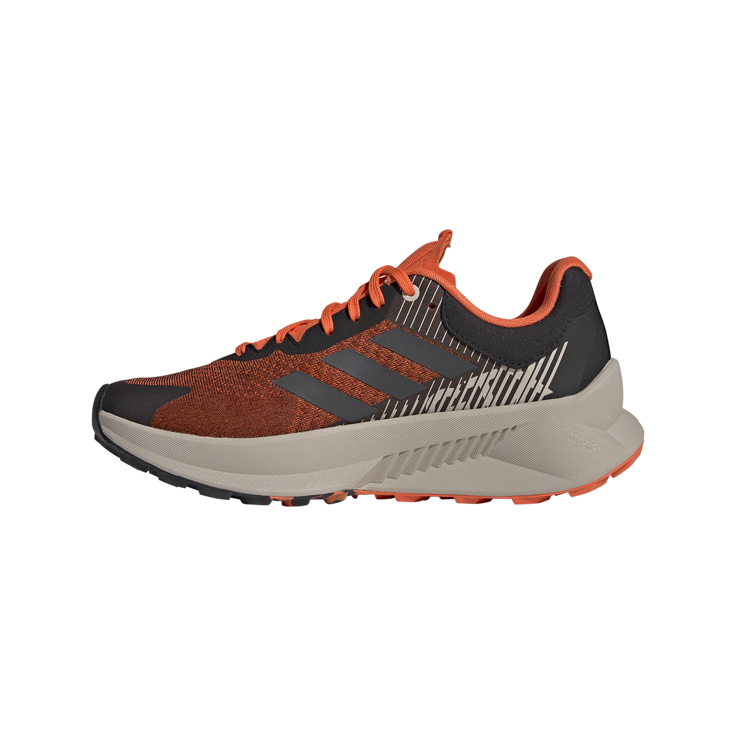 adidas Terrex Soulstride Flow GTX - Core Black/Grey Six/Semi Impact Orange