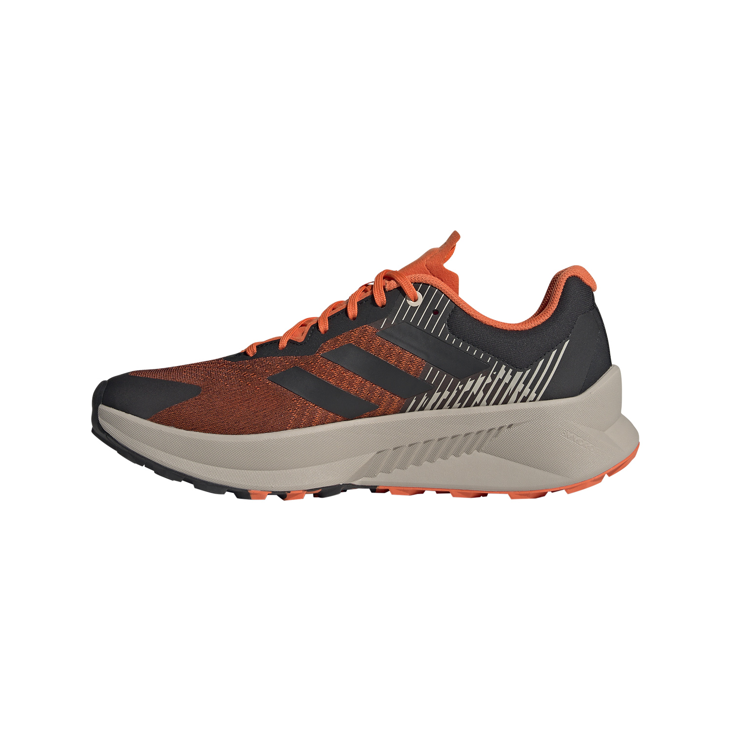 adidas Terrex Soulstride Flow GTX - Core Black/Semi Impact Orange