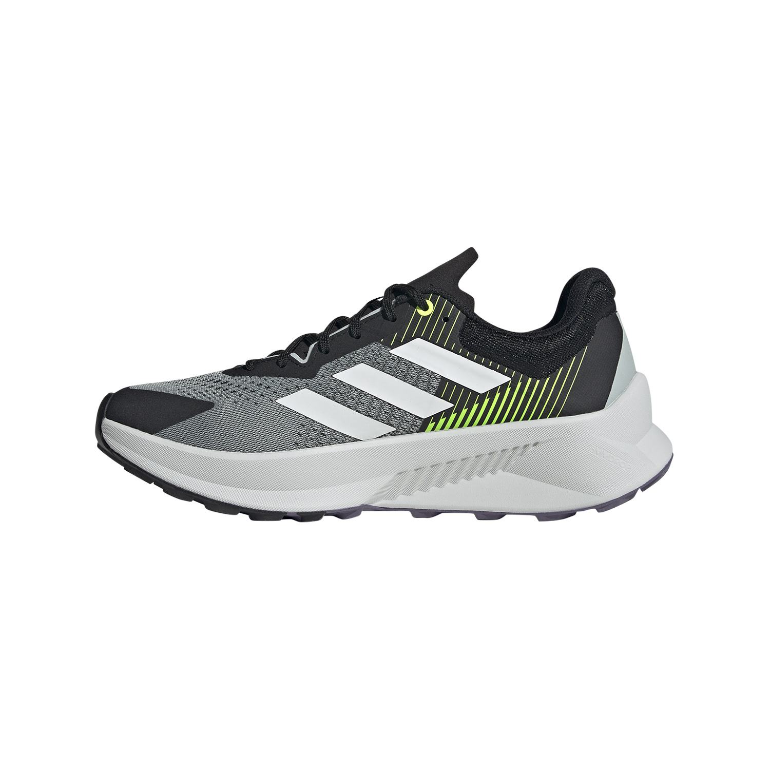 adidas Terrex Soulstride Flow - Wonder Silver/Crystal White/Lucid Lemon