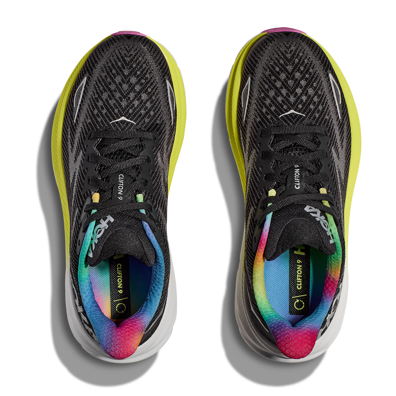 Hoka Clifton 9 - Black/All Aboard