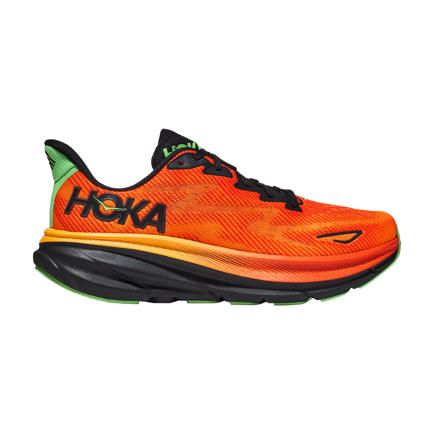 Hoka Clifton 9 - Flame/Vibrant Orange