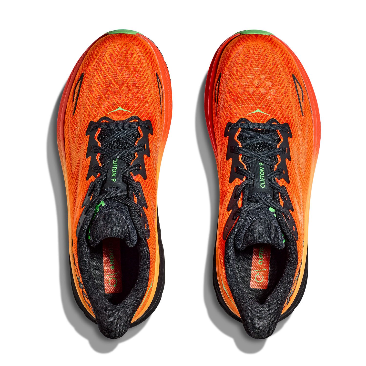 Hoka Clifton 9 - Flame/Vibrant Orange