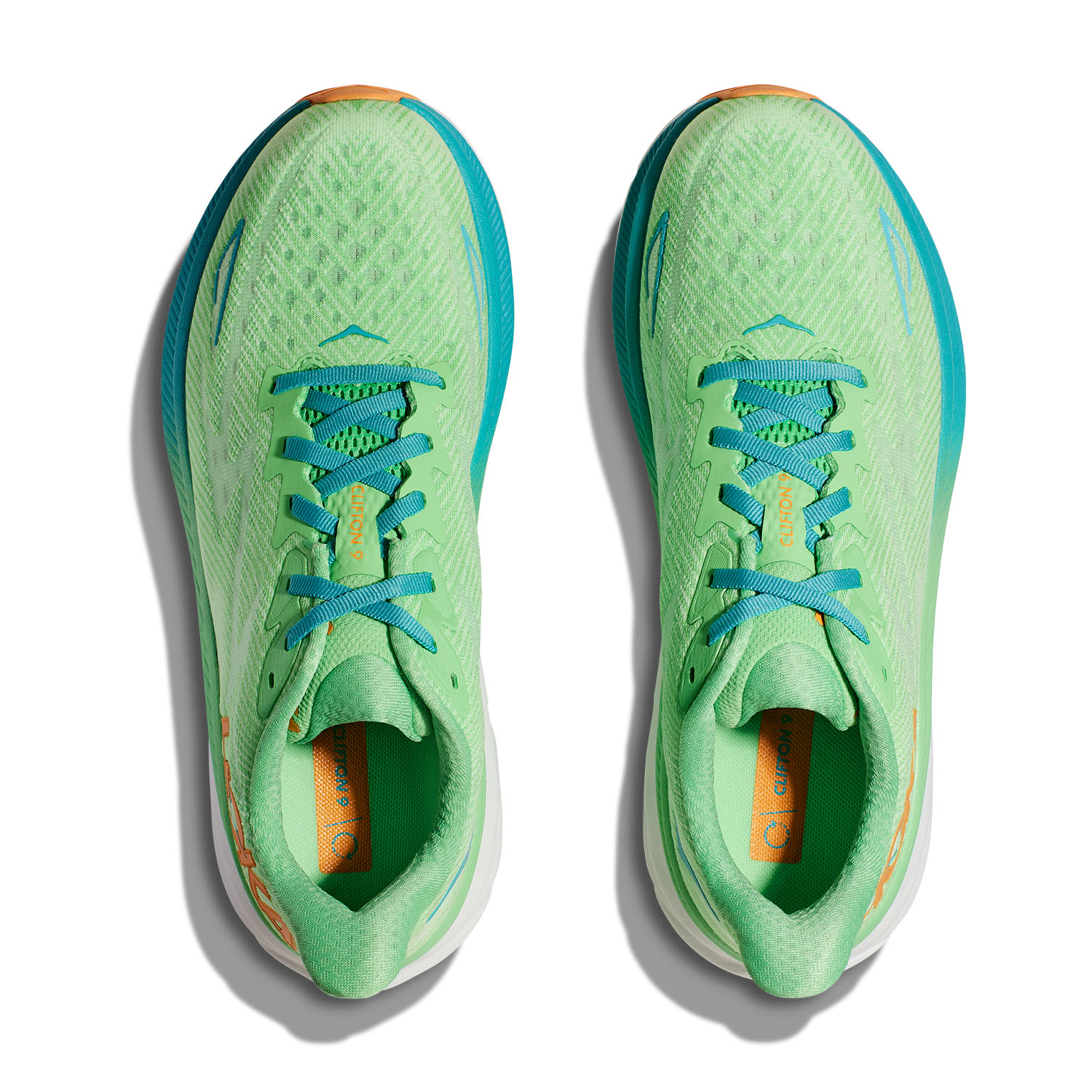 Hoka Clifton 9 - Zest/Lime Glow