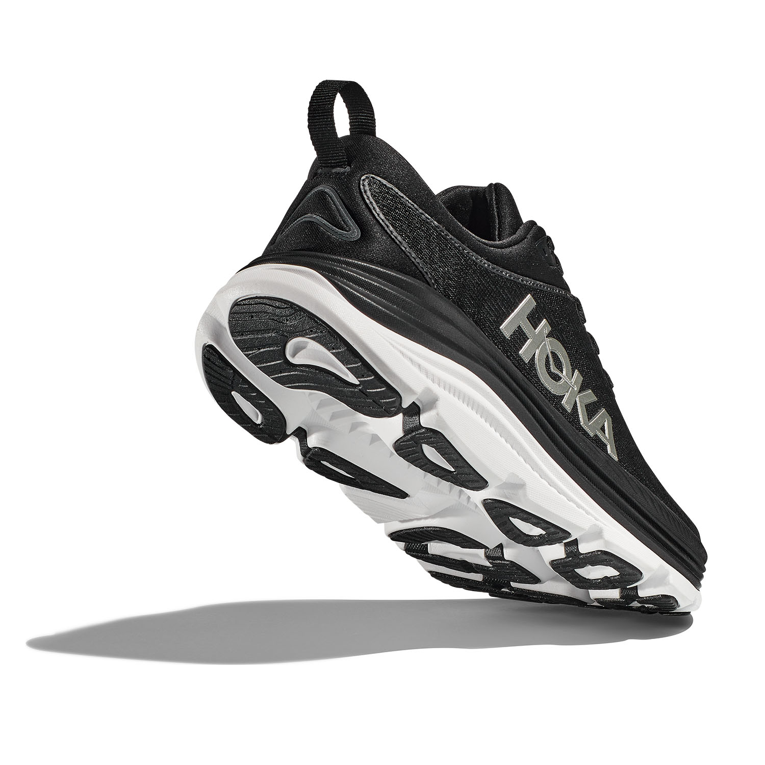 Hoka Gaviota 5 Wide - Black/White