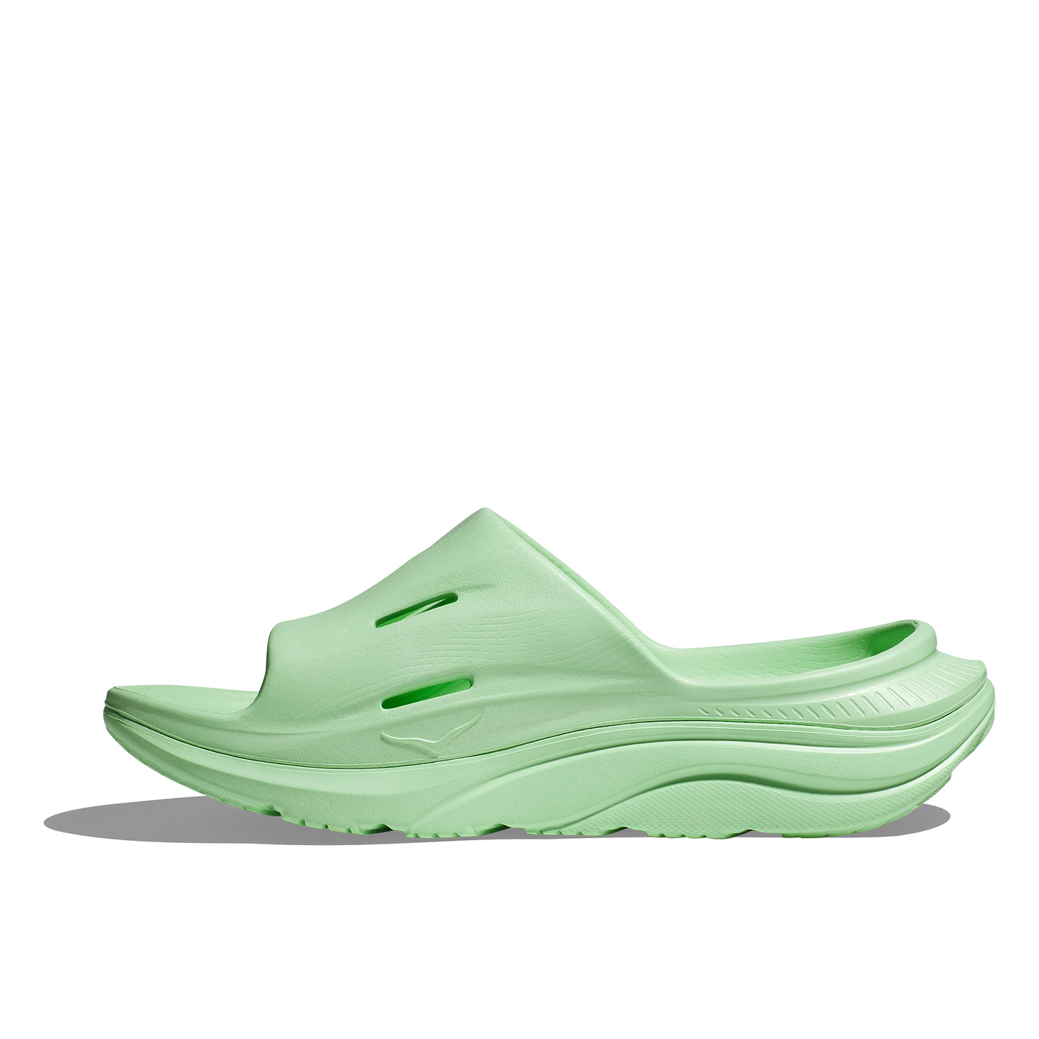 Hoka One One Ora Recovery Slide 3 Men's Slippers - Lime Glow
