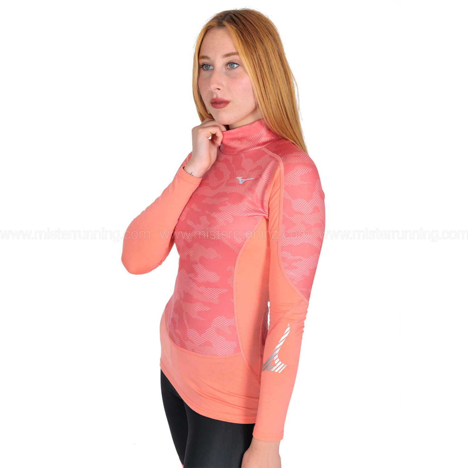 Mizuno Virtual Body G3 Logo Shirt - Sugar Coral