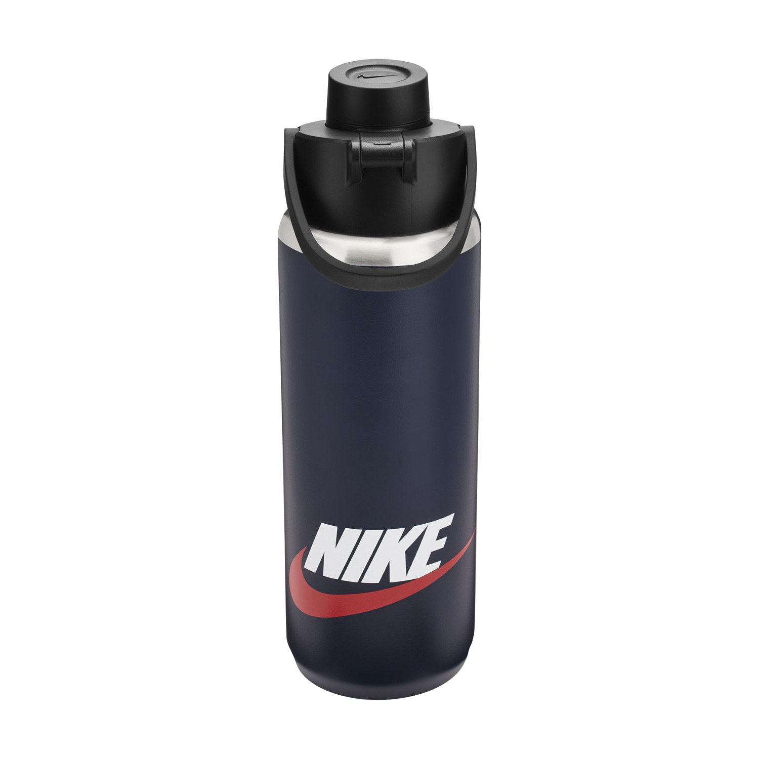 Nike Recharge Graphic Water Bottle - Obsidian/Black/Sail