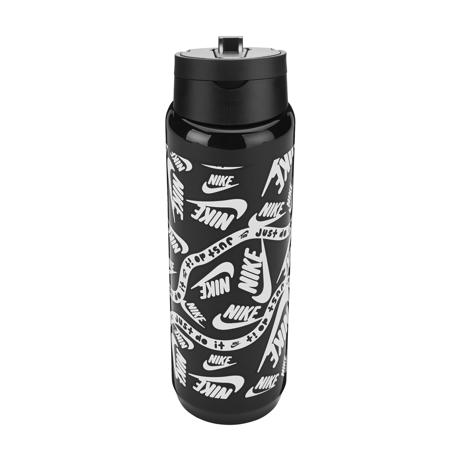 Nike Renew Recharge Straw Water Bottle - Black/White