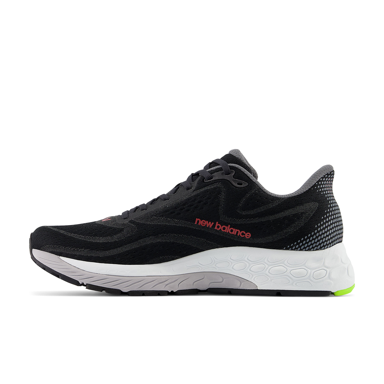 New Balance Fresh Foam X 880v13 - Black/Brick Red