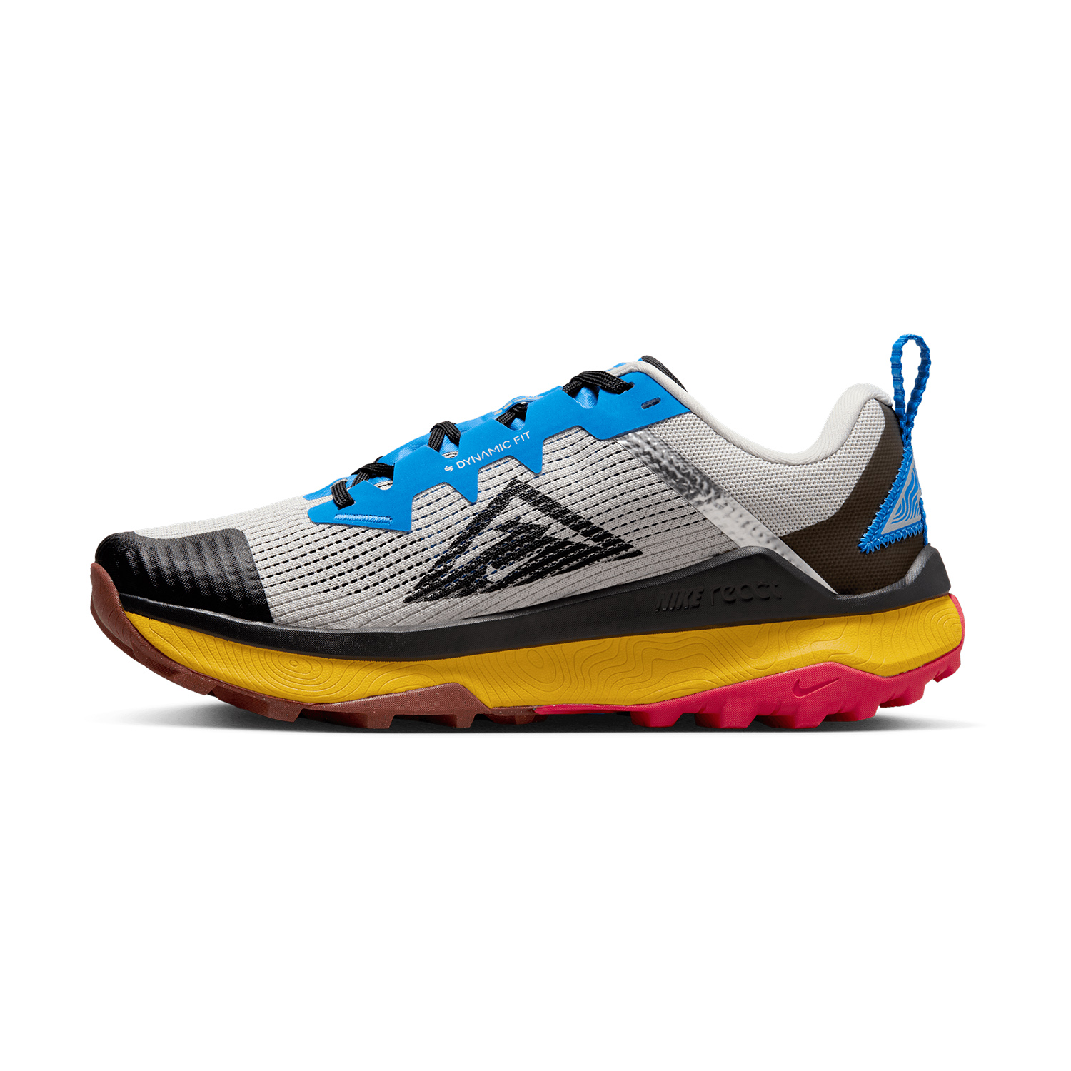 Nike React Wildhorse 8 - Light Iron Ore/Black/Light Photo Blue