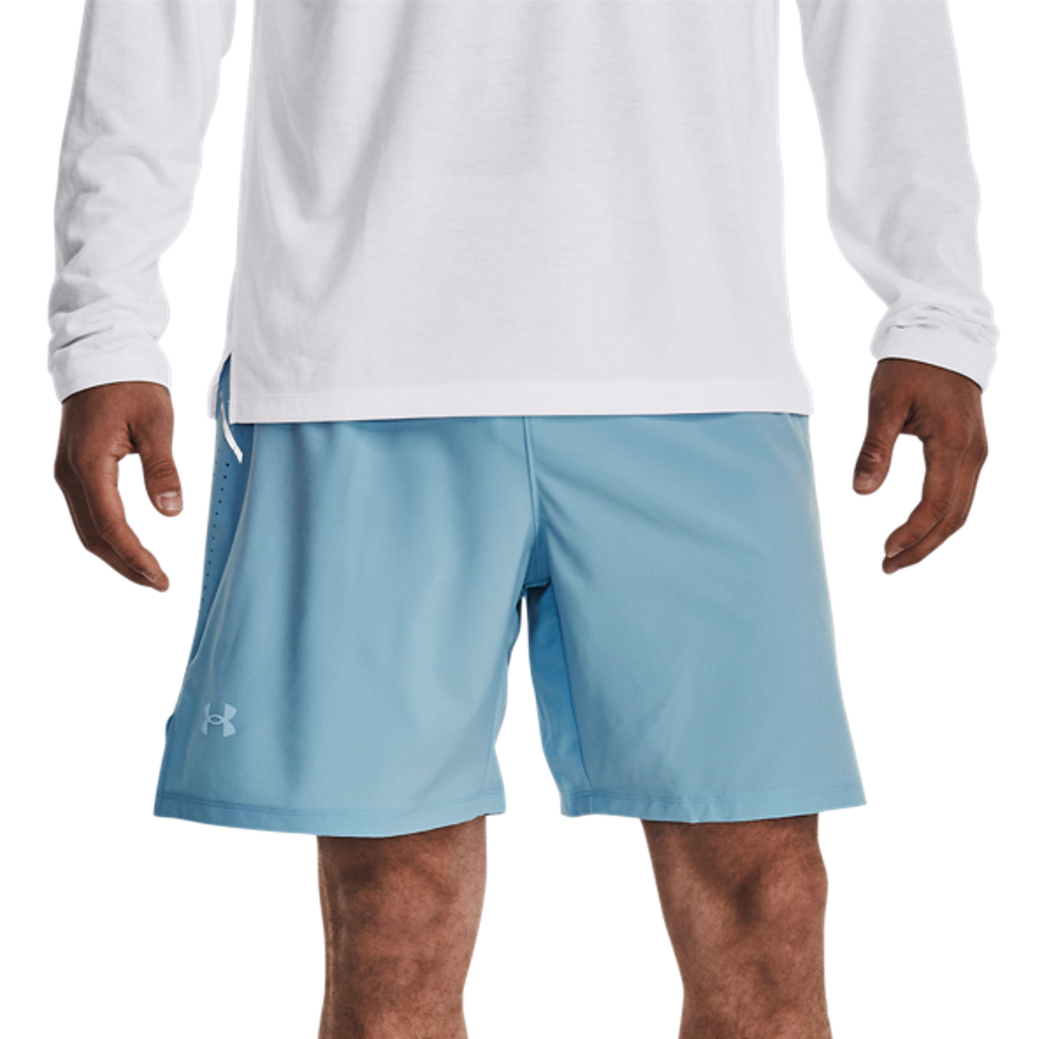 Under Armour Launch Elite 7in Shorts - Blizzard