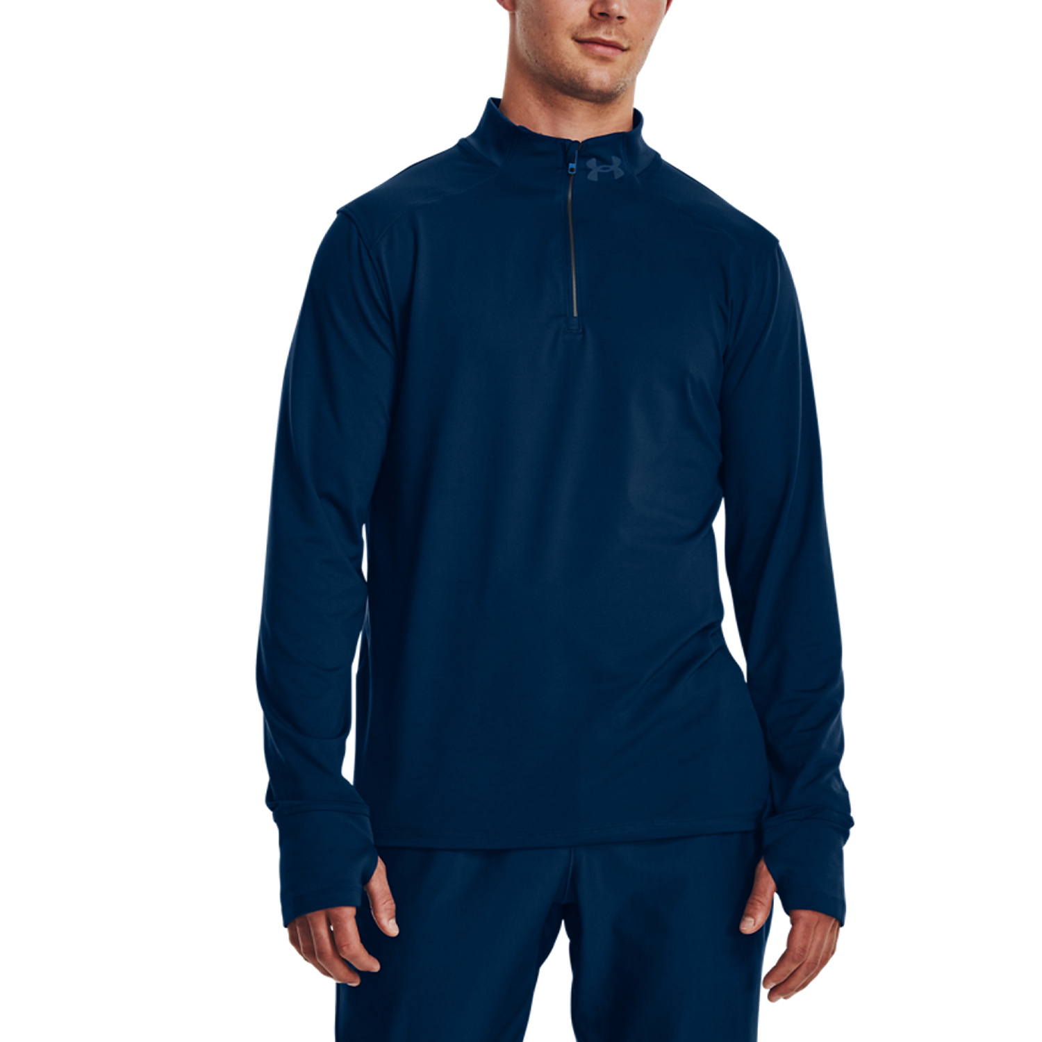 Under Armour Qualifier Run 2.0 Maglia - Varsity Blue/Reflective