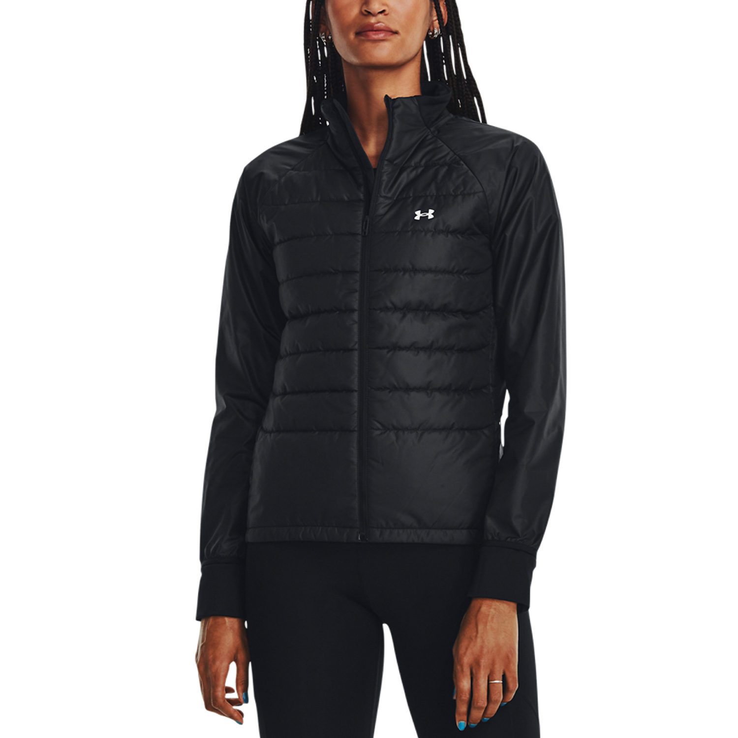 Chaqueta Under Armour Down Hooded, Negro, Mujer