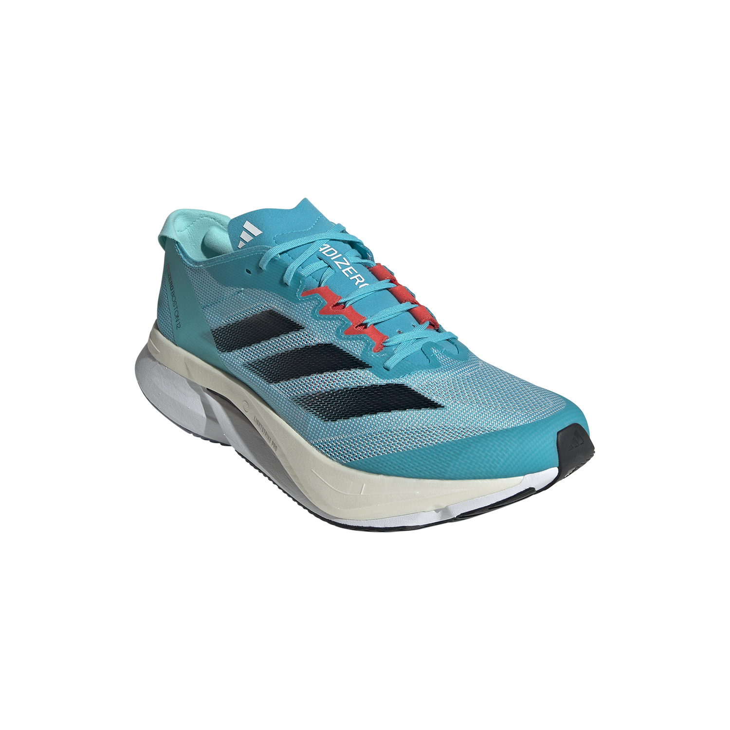 adidas adizero Boston 12 Men's Running Shoes - Lucid Cyan