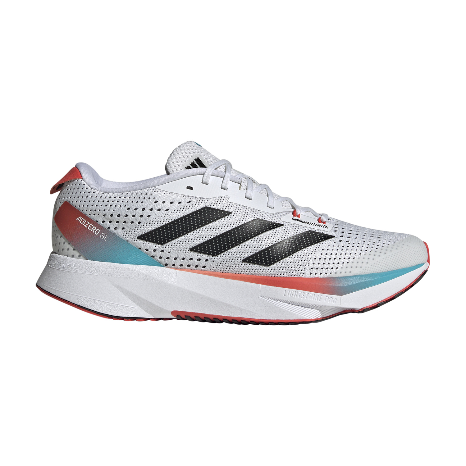adidas adizero SL Cloud White Core Black Bright Red