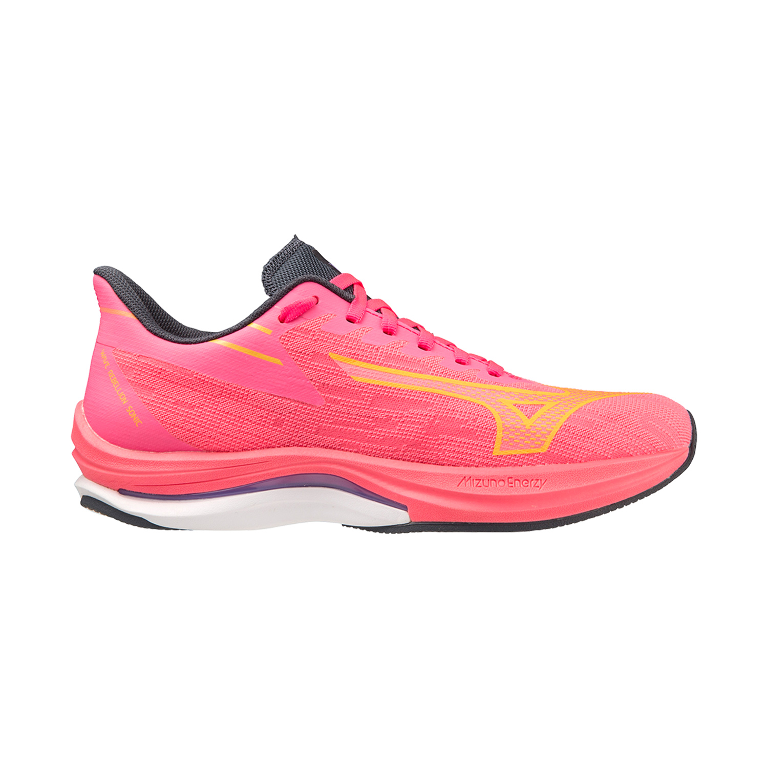 Mizuno Wave Rebellion Sonic - High Vis Pink/Purple Punch/Ombre Blue