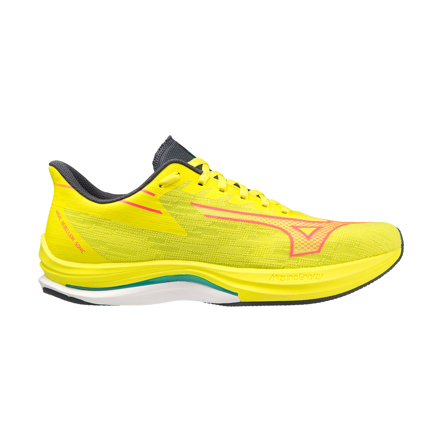 Mizuno Wave Rider 25 - Amarillo - Zapatillas Running Hombre