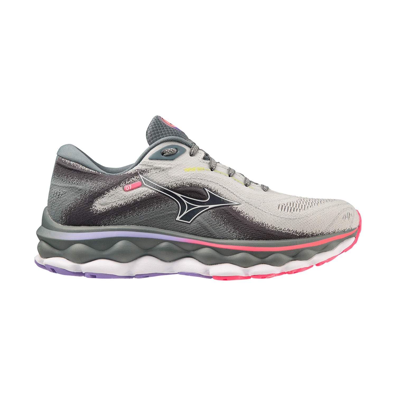 Mizuno Wave Sky 7 Zapatillas de Running Mujer - Pearl Blue/White