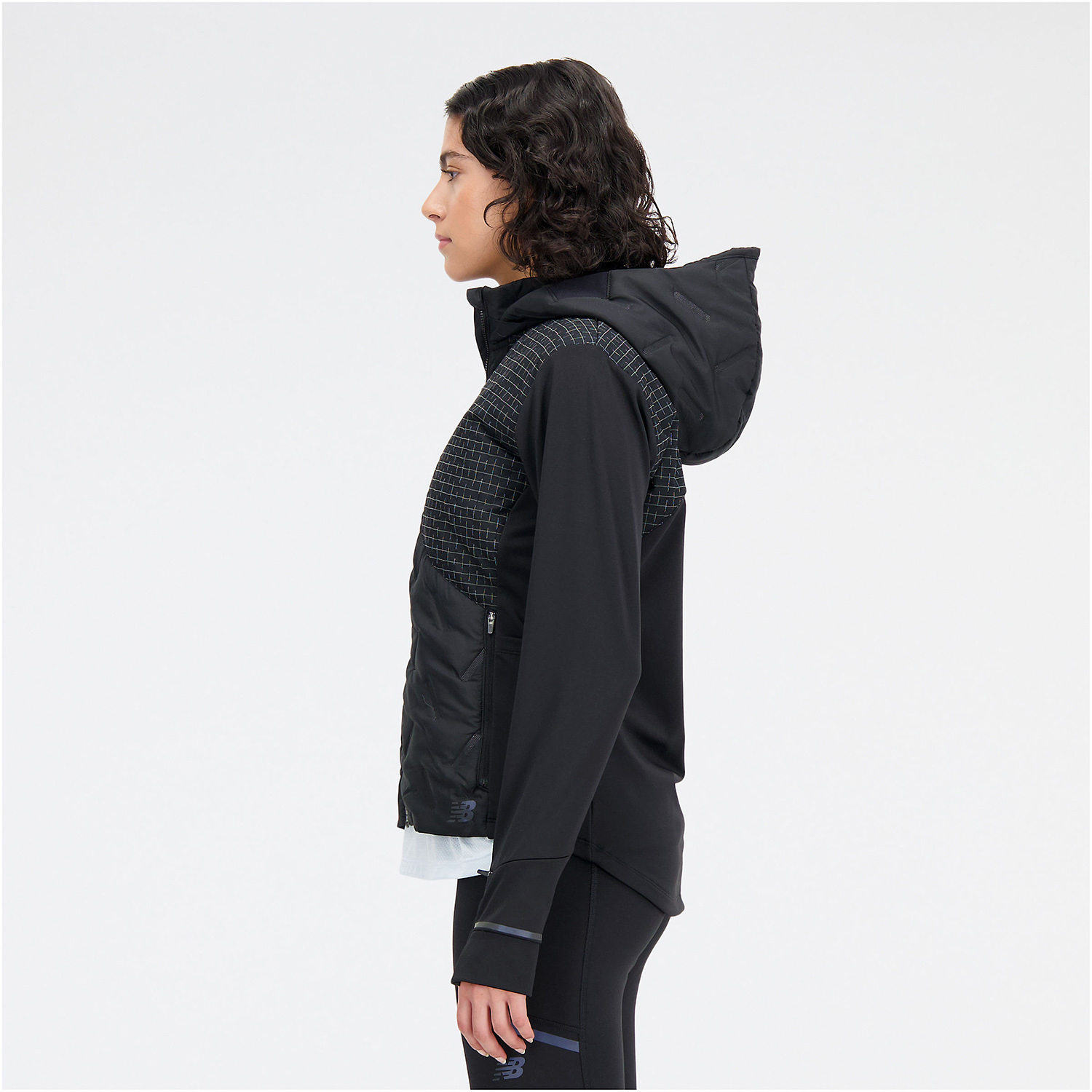 New Balance Impact Run Luminous Heat Jacket - Black