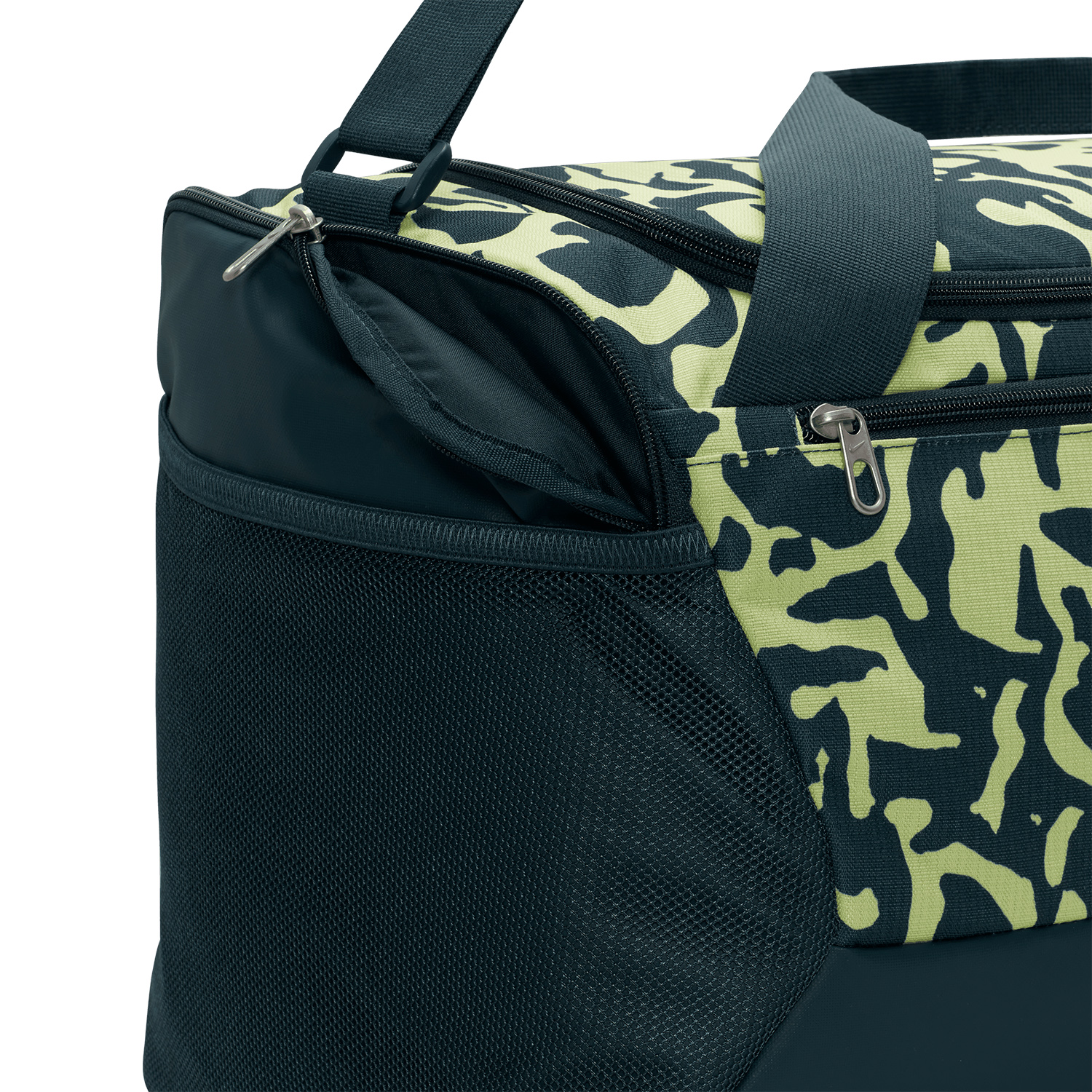 Nike Brasilia Printed Training Small Duffle - Deep Jungle