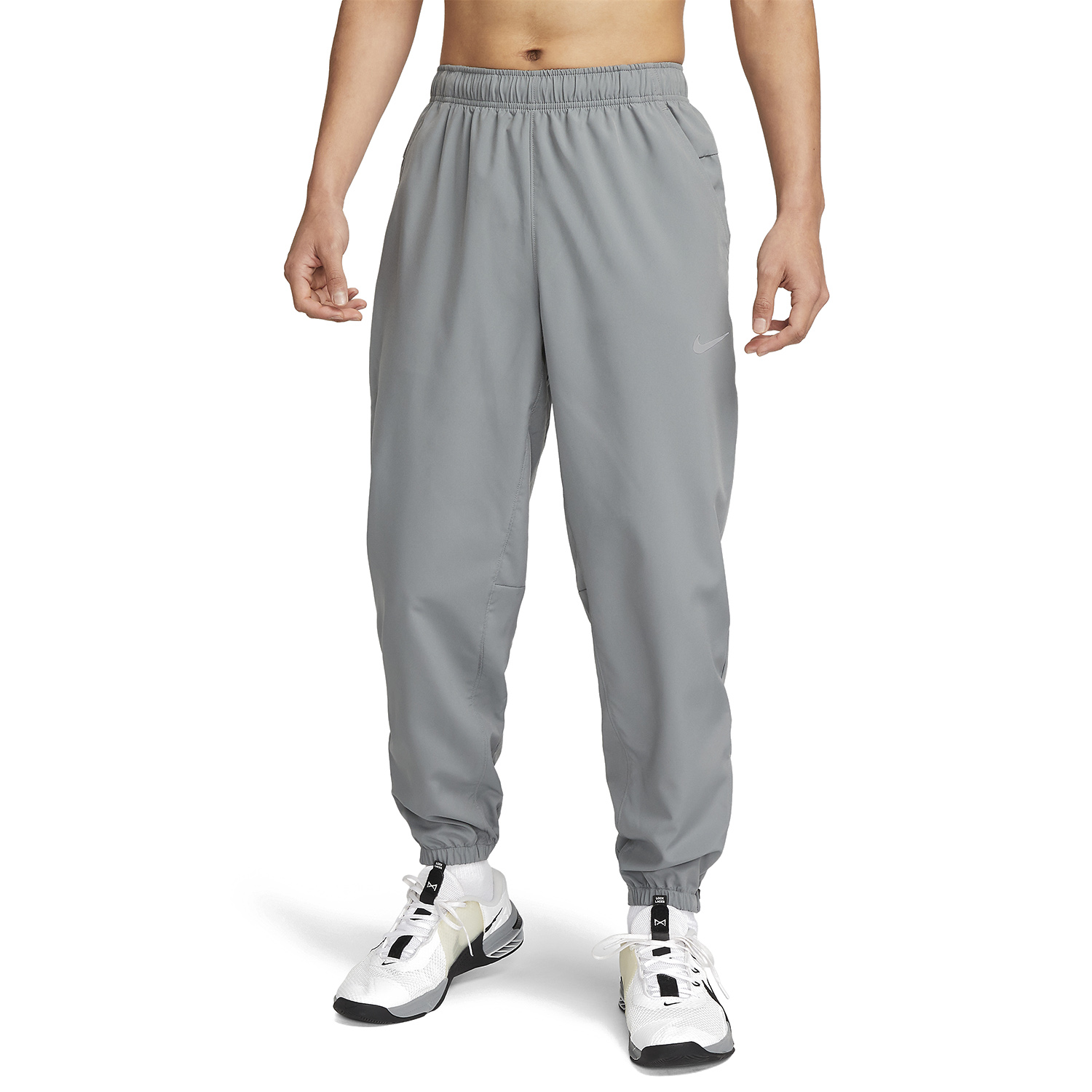 Nike Dri-FIT Form Men's Training Pants - Smoke Grey/Black